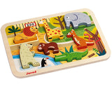 Chunky Wooden Zoo Puzzle