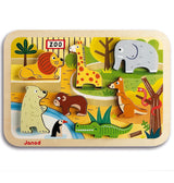 Chunky Wooden Zoo Puzzle