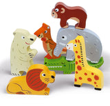 Chunky Wooden Zoo Puzzle