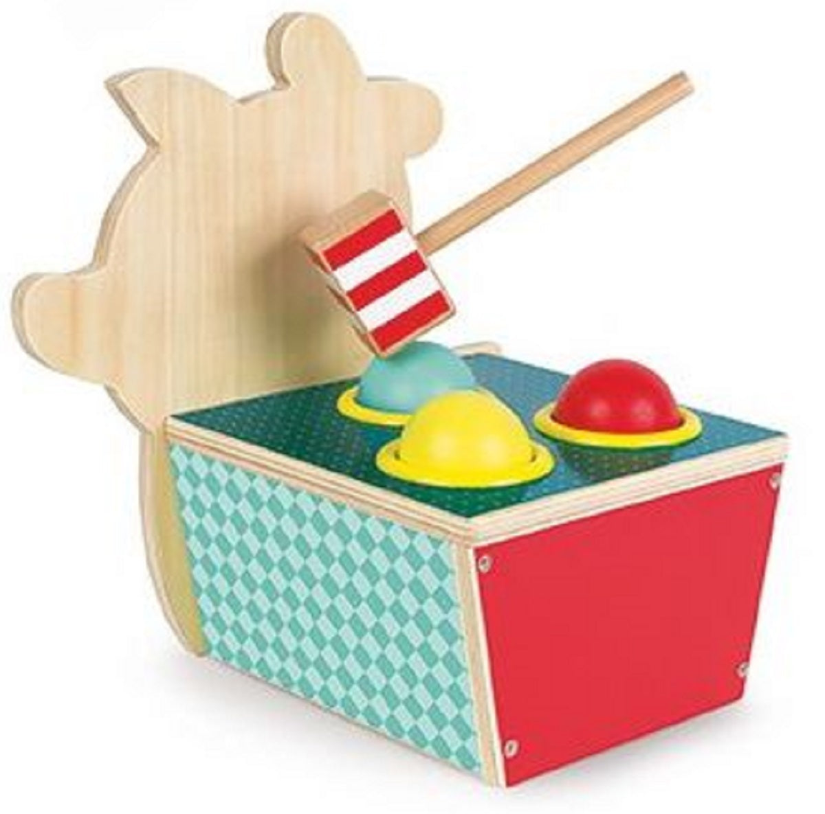 Janod Duck Frappa Ball Hammer Bench