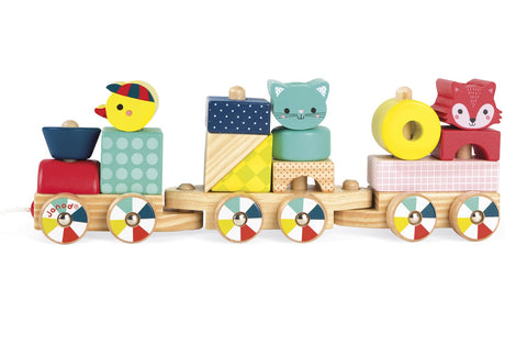 Pull and Stack Baby Forest Train