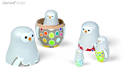 Janod Owly Russian Dolls