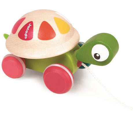 Pull Along Wooden Turtle