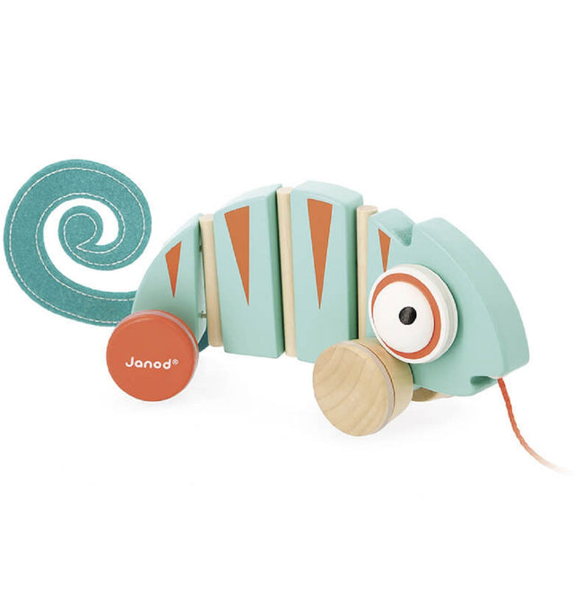 Tropik Pull Along Chameleon