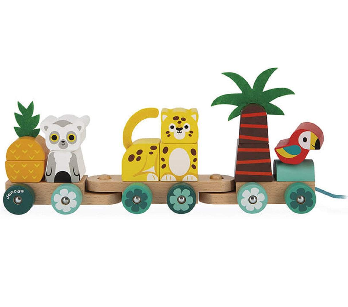 Tropik Pull Along Tropical Train