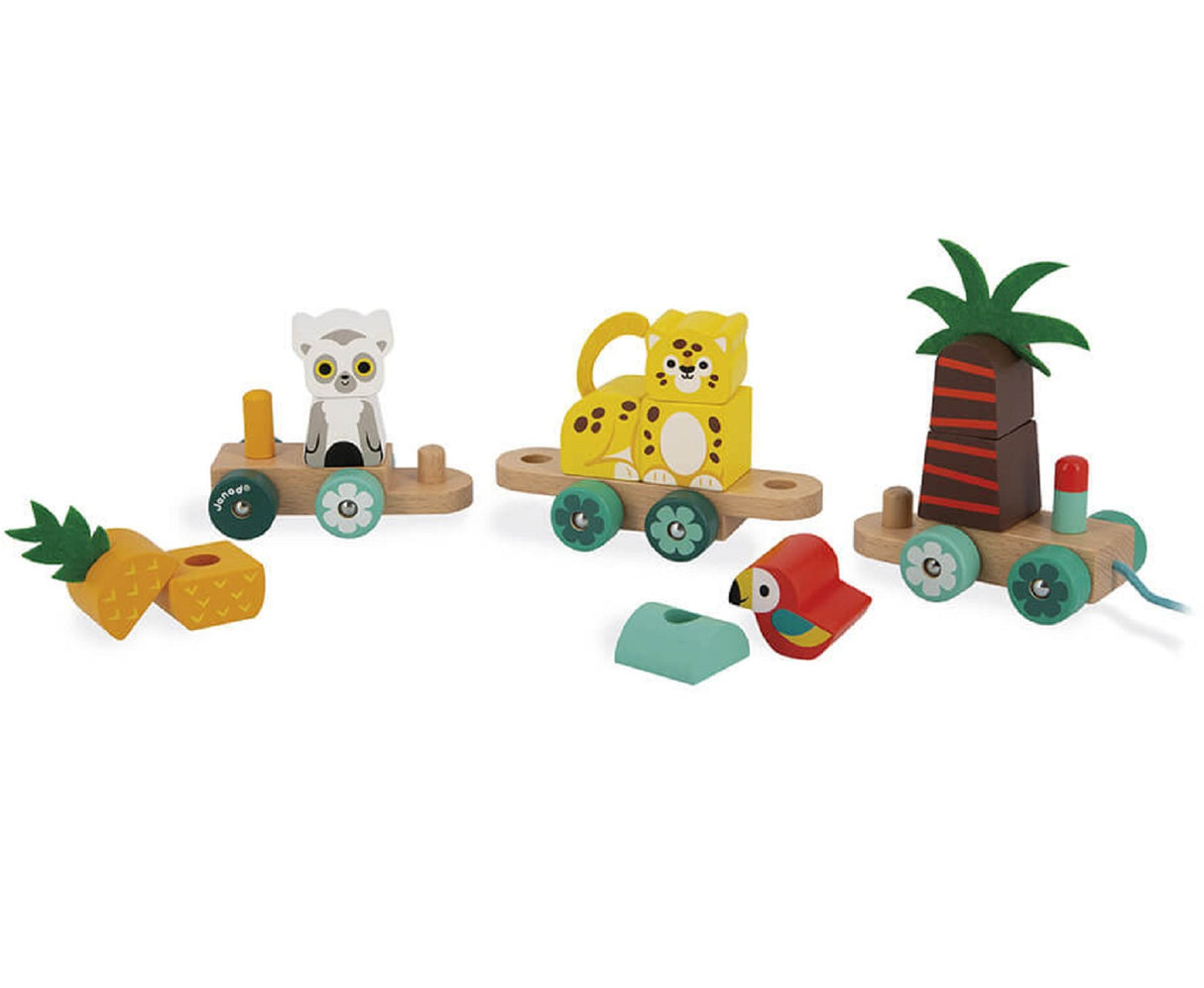 Tropik Pull Along Tropical Train