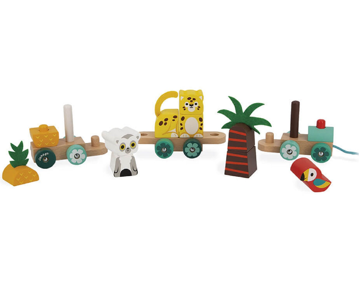Tropik Pull Along Tropical Train