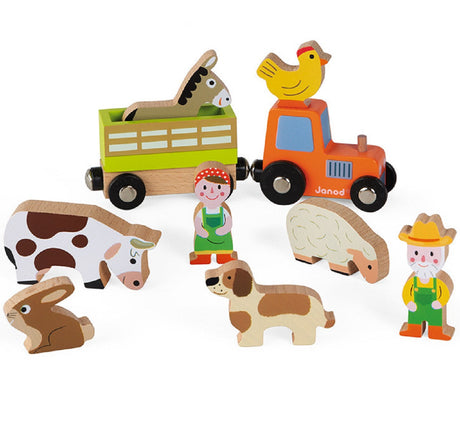 Wooden Mini Playset - Farm