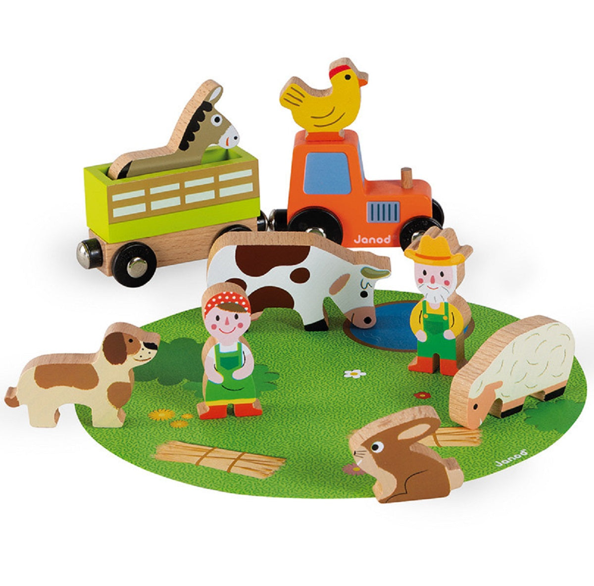 Wooden Mini Playset - Farm