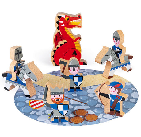 Wooden Mini Playset - Knights