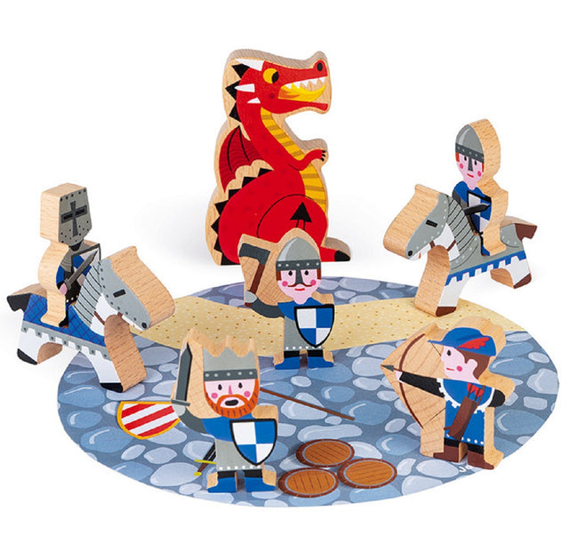 Wooden Mini Playset - Knights
