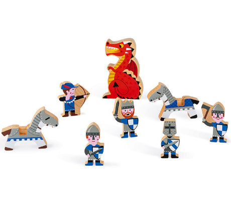 Wooden Mini Playset - Knights