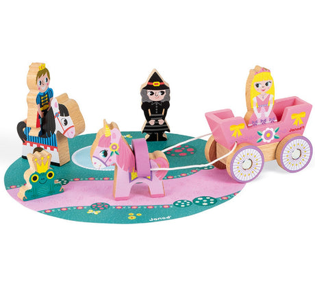 Wooden Mini Playset - Princesses