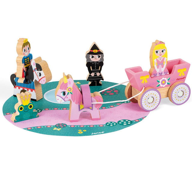 Wooden Mini Playset - Princesses