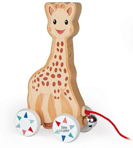 Sophie La Giraffe Pull Along Toy