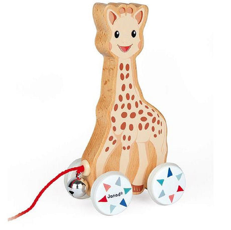 Sophie La Giraffe Pull Along Toy