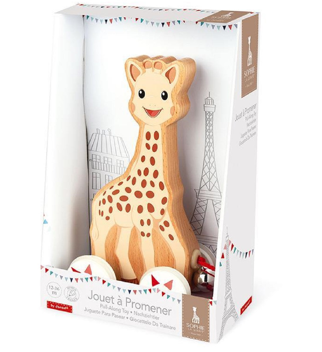 Sophie La Giraffe Pull Along Toy