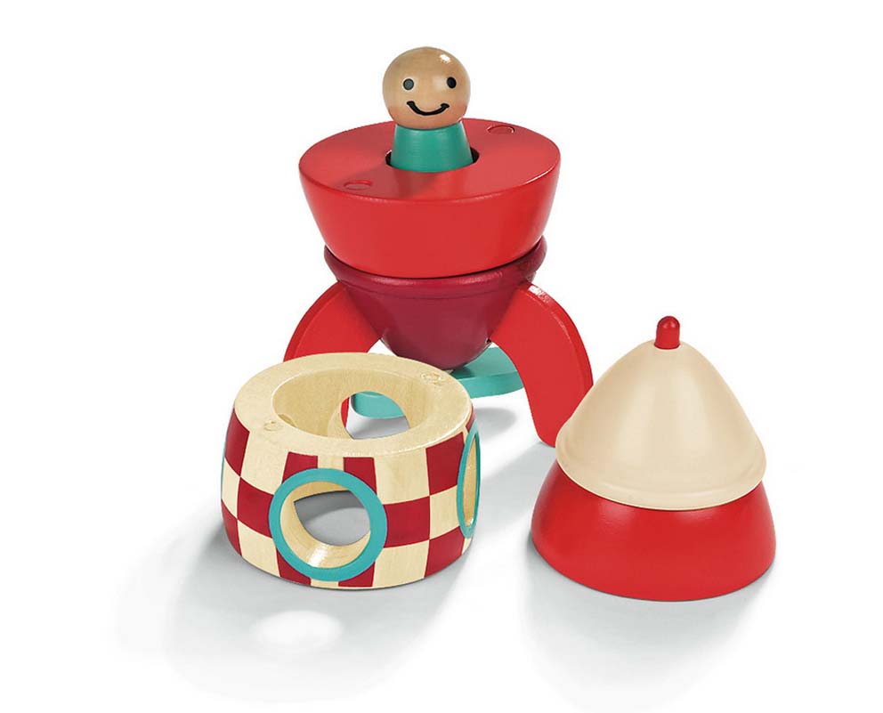 Janod Magnetic Rocket Puzzle