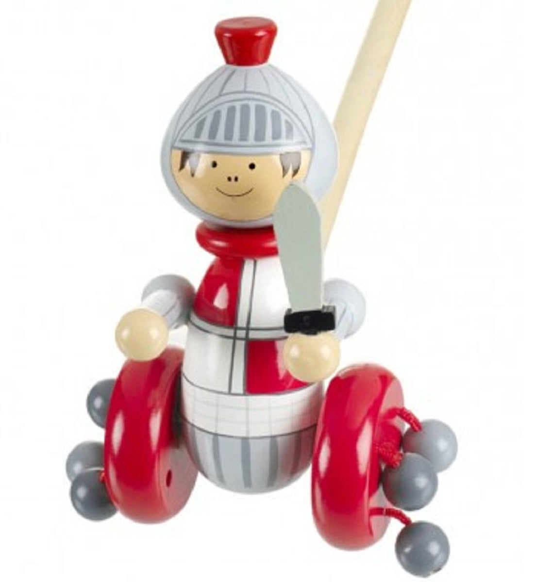 Push Along Wooden Knight 1