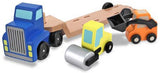 Melissa & Doug Low Loader Truck Play Set