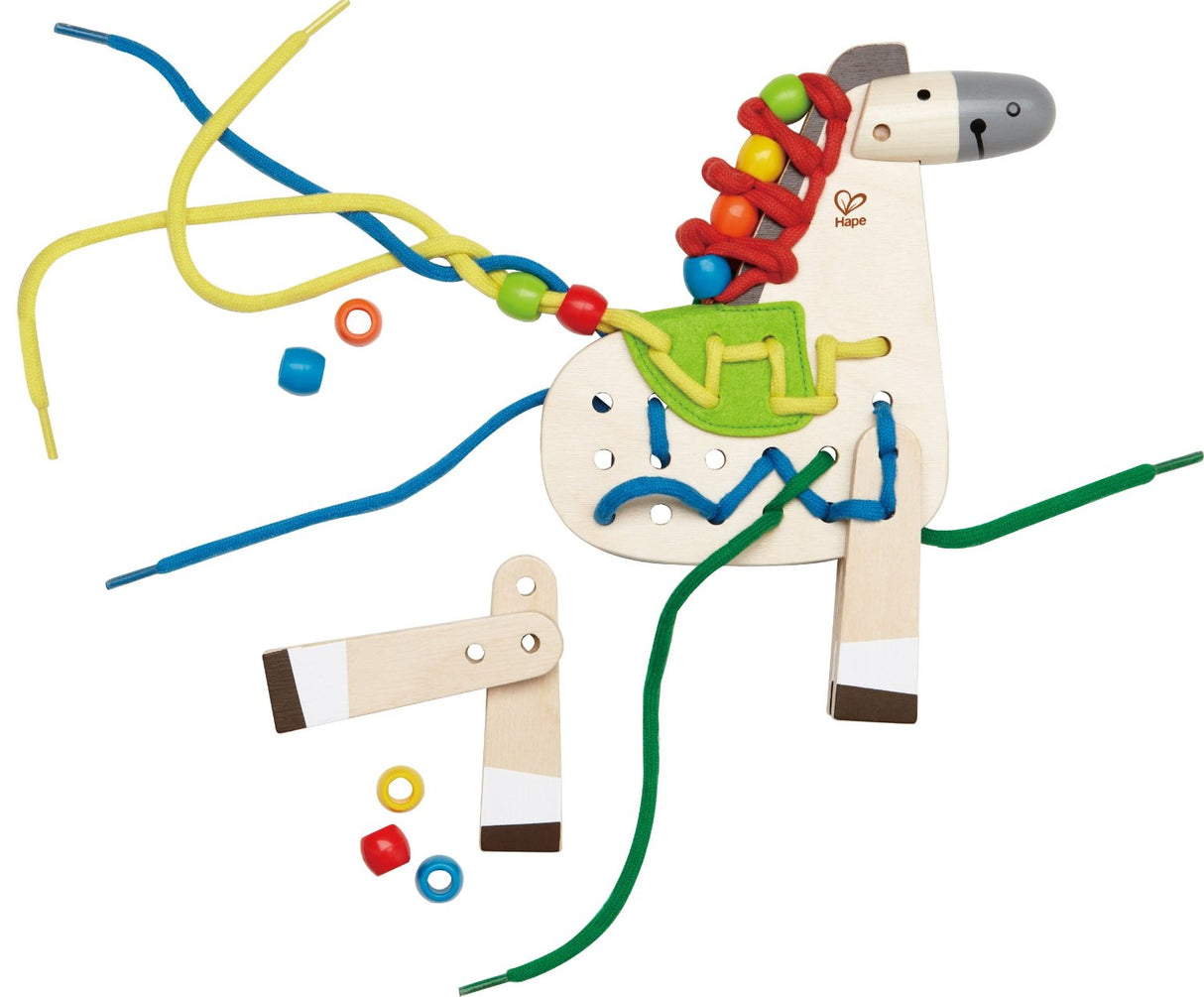 Lacing Wooden Pony
