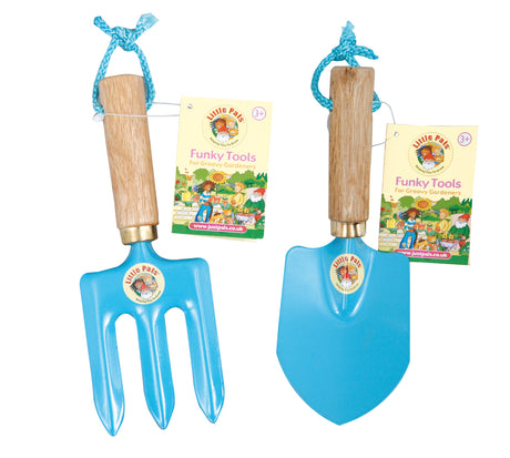 Childrens Blue Garden Tool Belt Kit