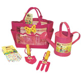 Pink Garden Tools & Watering Can Kit