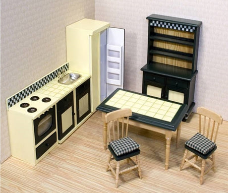 Classic Dolls House Kitchen Set 1