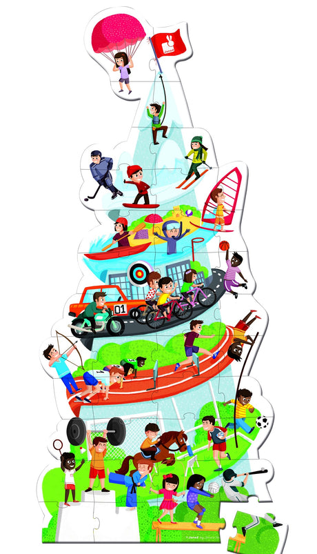 Tower Floor Puzzle: Multi Sports 