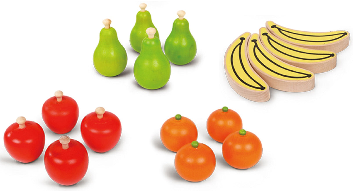Organic Wooden Fruit & Veg Cart