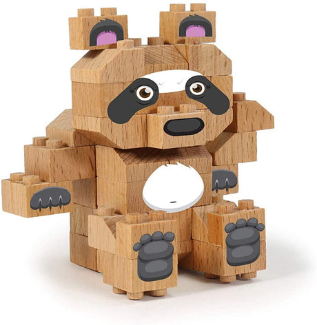 Wooden Build A Panda Kit