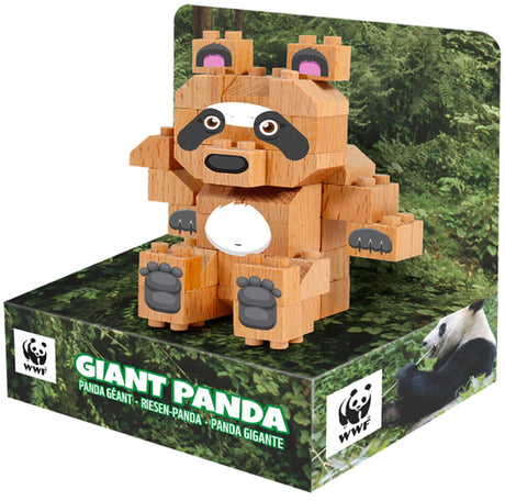 Wooden Build A Panda Kit