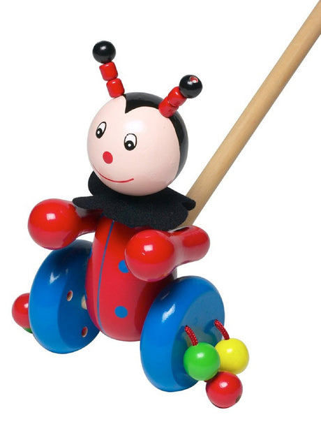 Push Along Wooden Ladybird