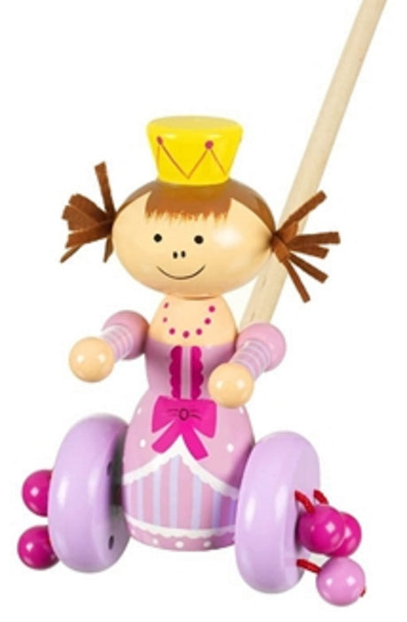 Push Along Wooden Princess
