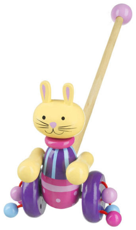 Push Along Wooden Rabbit