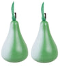 2 x Wooden Pears