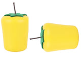 2 x Wooden Peppers
