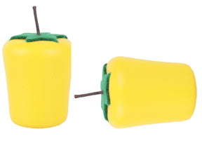2 x Wooden Peppers