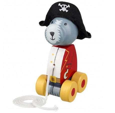 Pull Along Pirate Dog