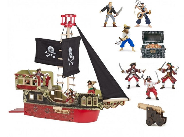 Blackbeard Pirate Ship Bundle 2