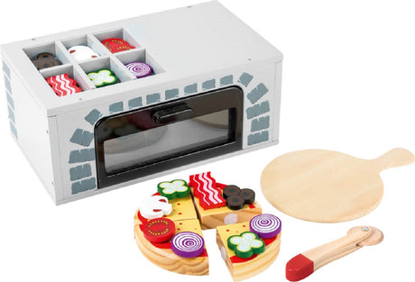 White Wooden Pizza Oven