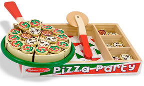 Pizza Party - Wooden Play Food Set