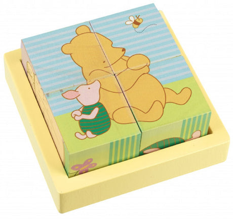 Four Blocks Classic Pooh Puzzle