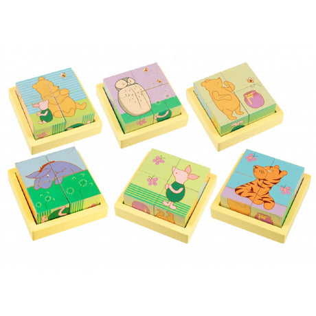 Four Blocks Classic Pooh Puzzle