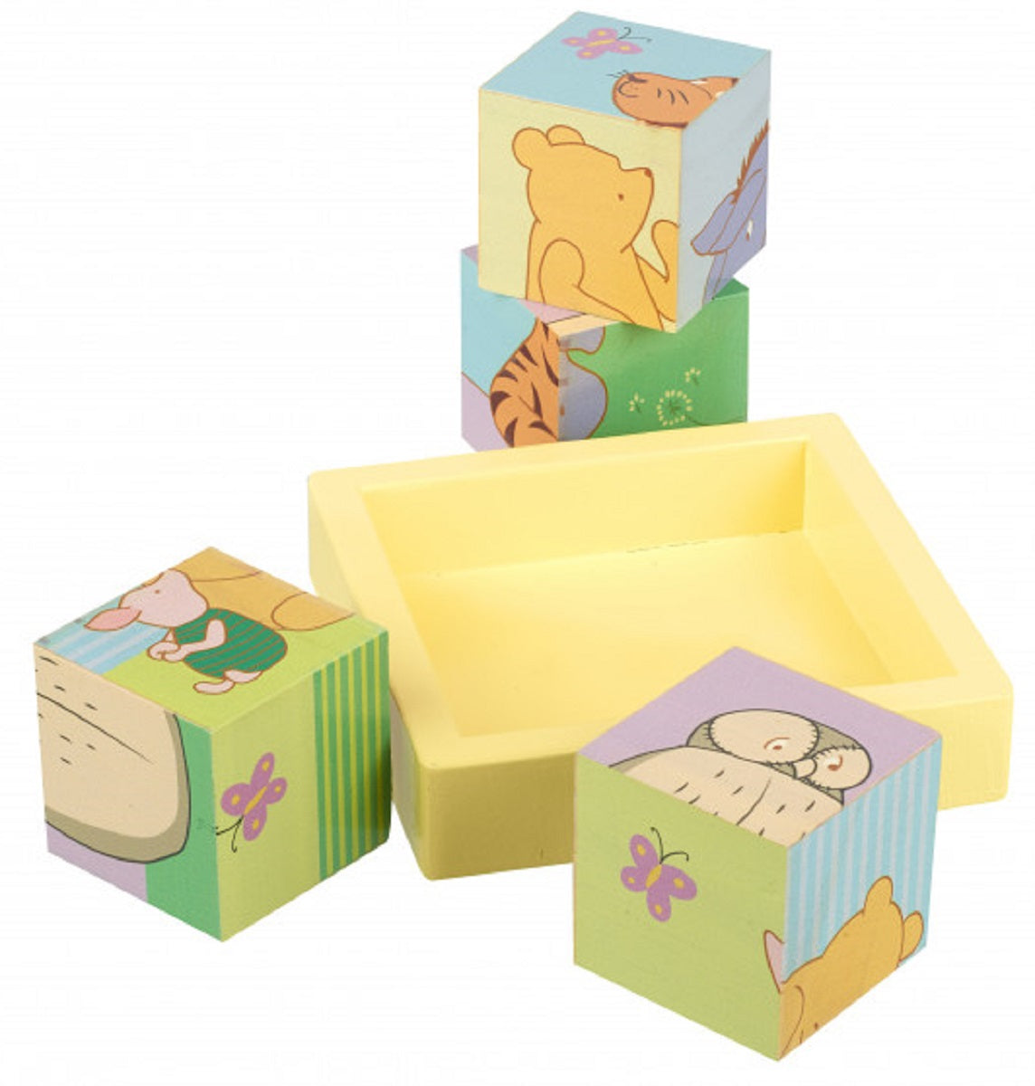 Four Blocks Classic Pooh Puzzle