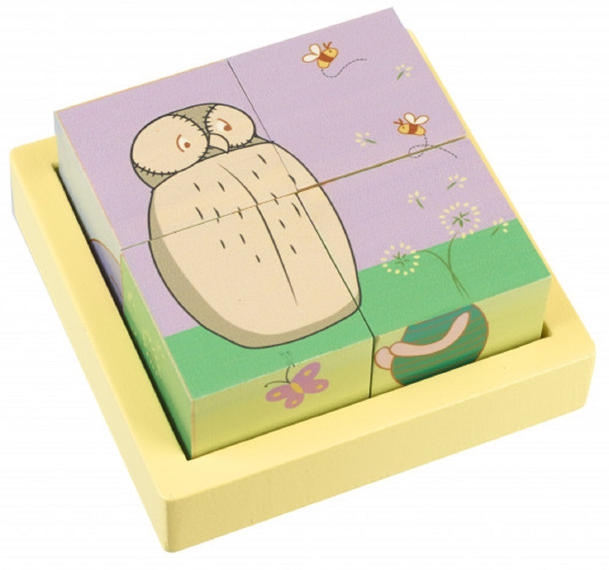 Four Blocks Classic Pooh Puzzle
