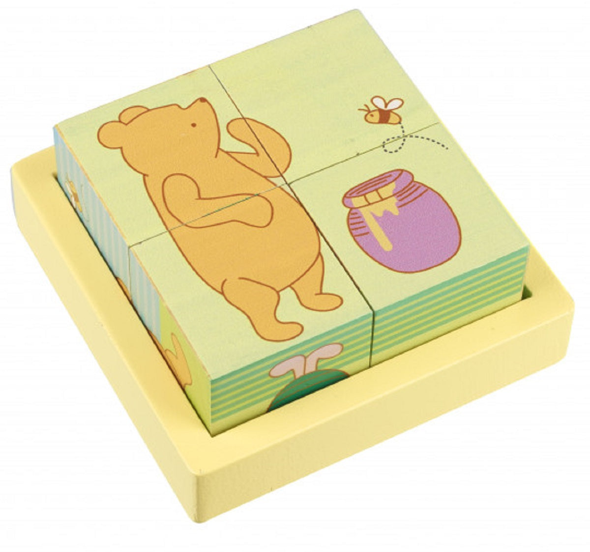 Four Blocks Classic Pooh Puzzle