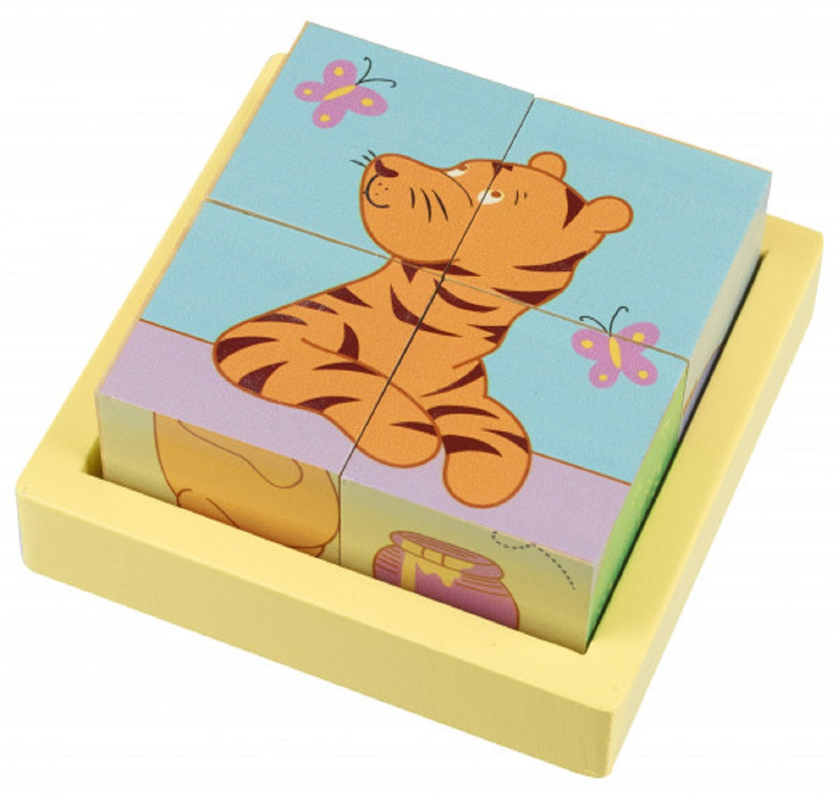 Four Blocks Classic Pooh Puzzle