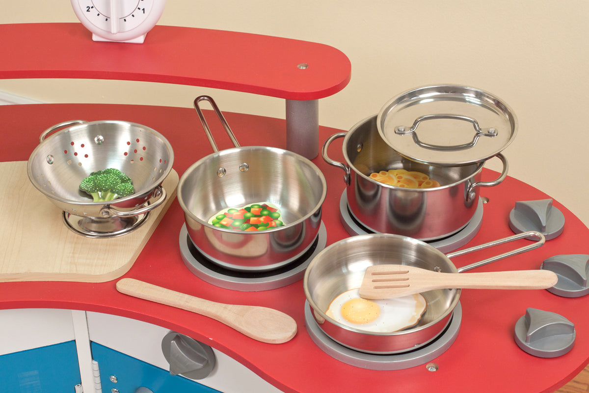 Melissa and Doug Metal Pots & Pan Set 