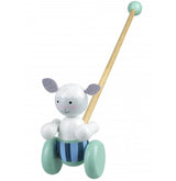 Push Along Wooden Sheep